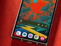 Google Search widget on the Samsung Galaxy Z Fold 6