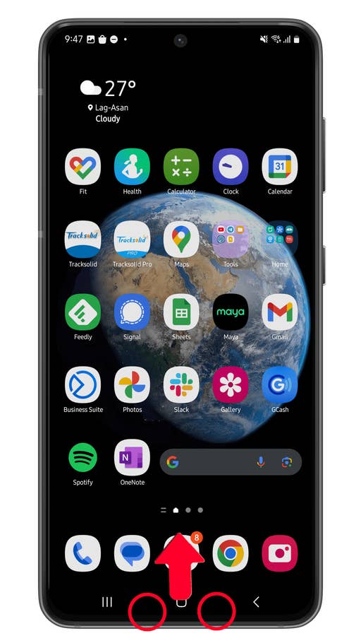Samsung One UI Hidden Gestures open multi window split screen