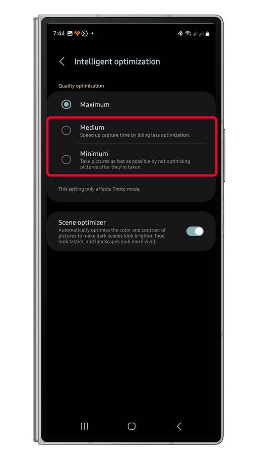 Samsungu0027s Galaxy Z Fold 5 camera settings