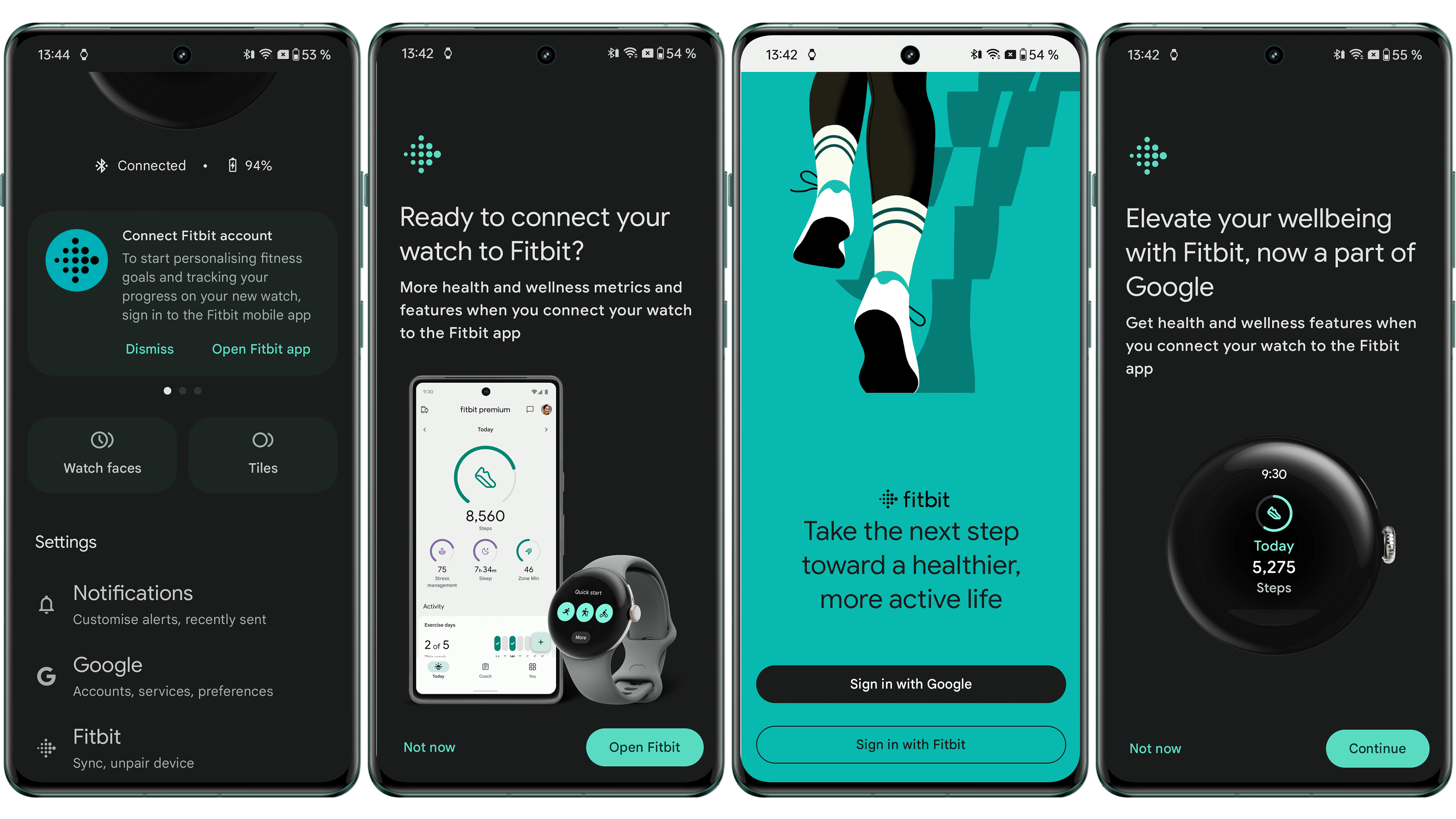 How to set up Google Pixel Watch with any Android phones