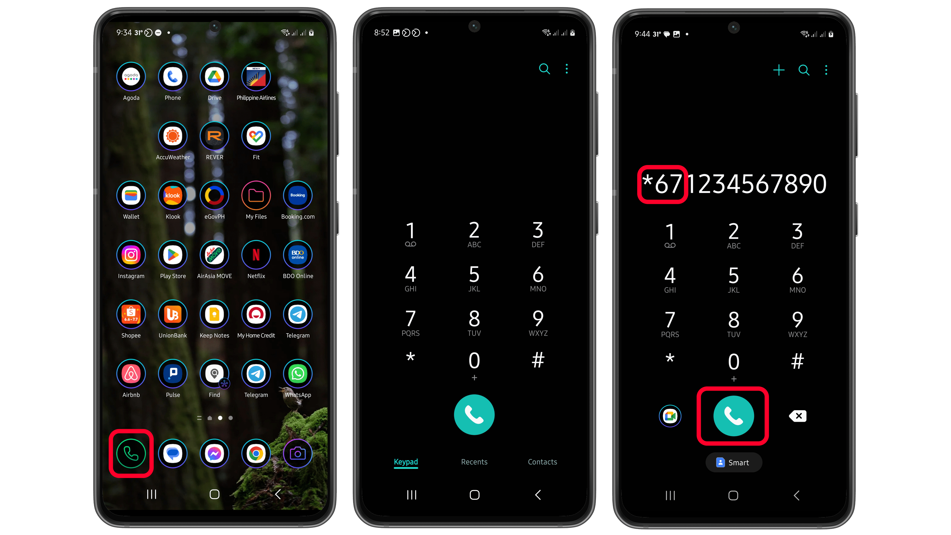 How to hide your phone number or caller ID in a single call