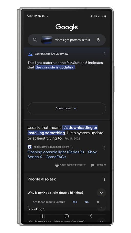 How to use the video search feature on Google Lens with AI Overviews results