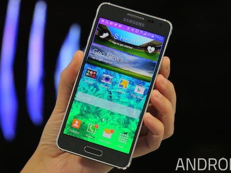 Samsung Galaxy Alpha review: stylish and accomplished