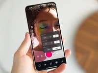 Samsung Galaxy S24 FE with the Edits app