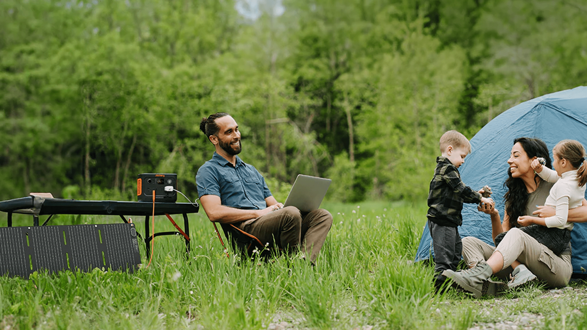 Jackery Explorer 300 Plus with solar charging