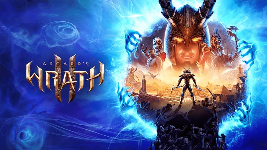 Screenshots showing the Asgard’s Wrath 2 game screens