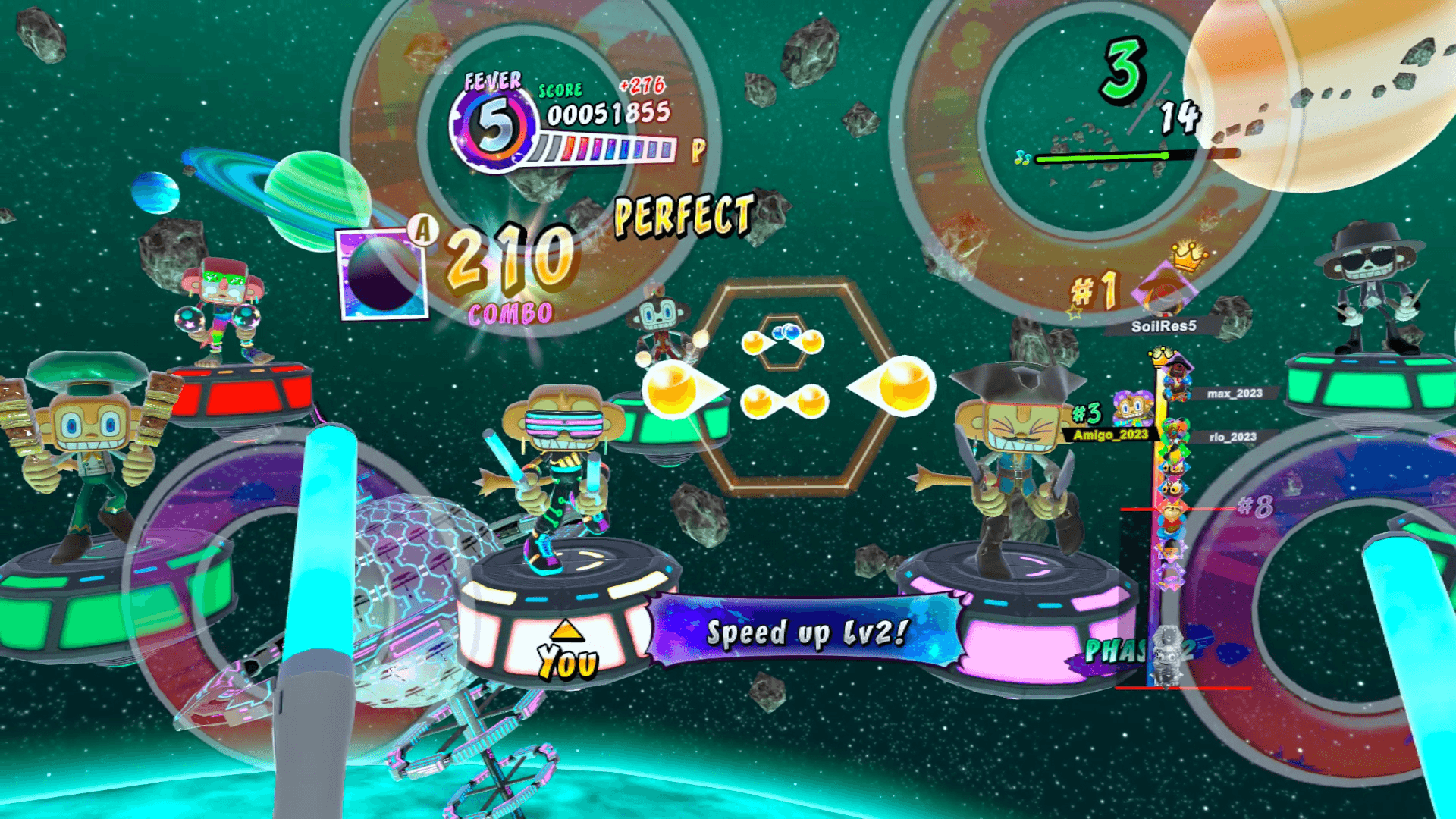 A console classic now on VR goggles: Samba de Amigo. Samba de amigo, Game Screenshots