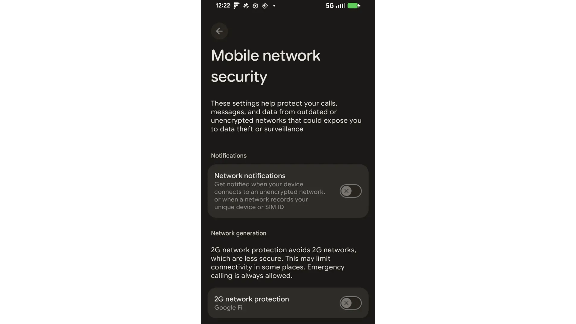 Android 16's new security tool to fight spying and attacks using false networks or "stingrays"