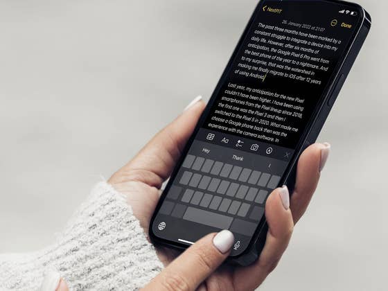 How to turn your phone’s keyboard into a trackpad in a snap