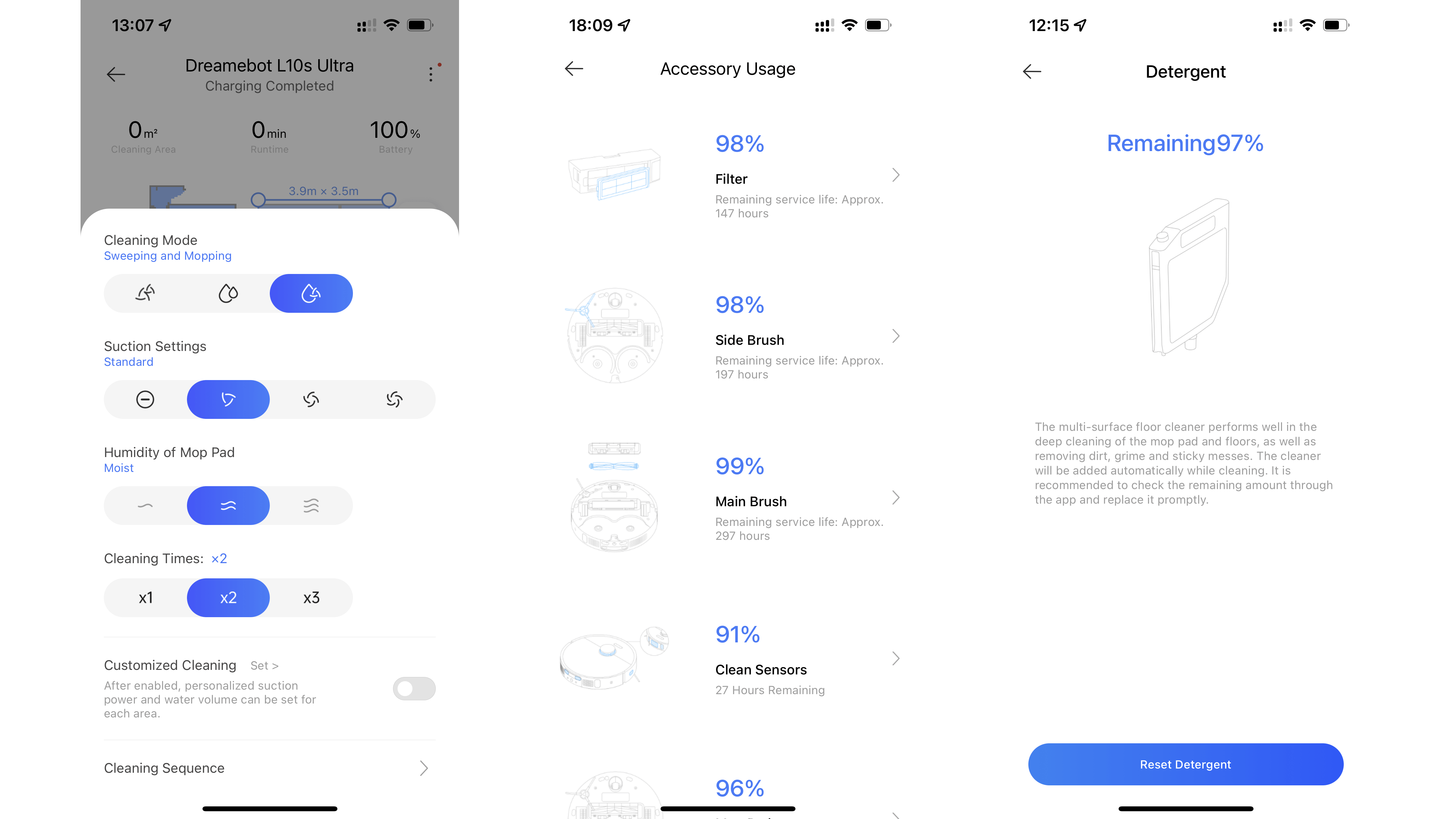 Dreame L10s Ultra Screenshots