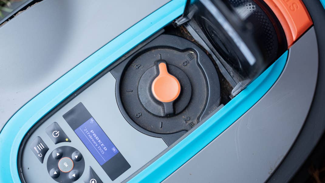 You can set the desired cutting length of the Gardena Sileno City. Gardena Sileno City 600 m²