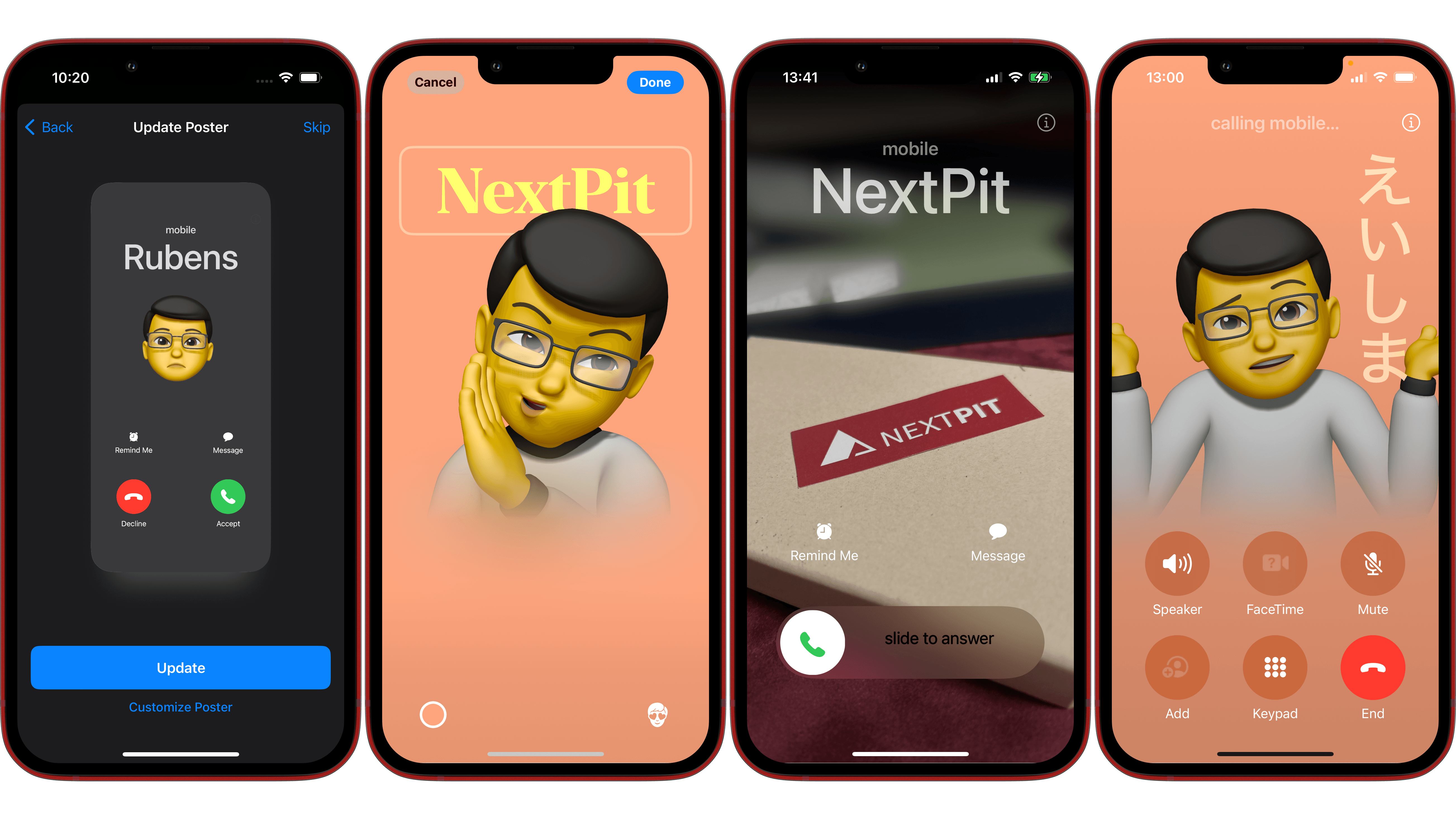 iOS 17: Contact posters