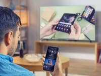 Samsung Smart View Mirror Galaxy Phone to TV