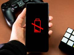 Dead battery in a smartphone