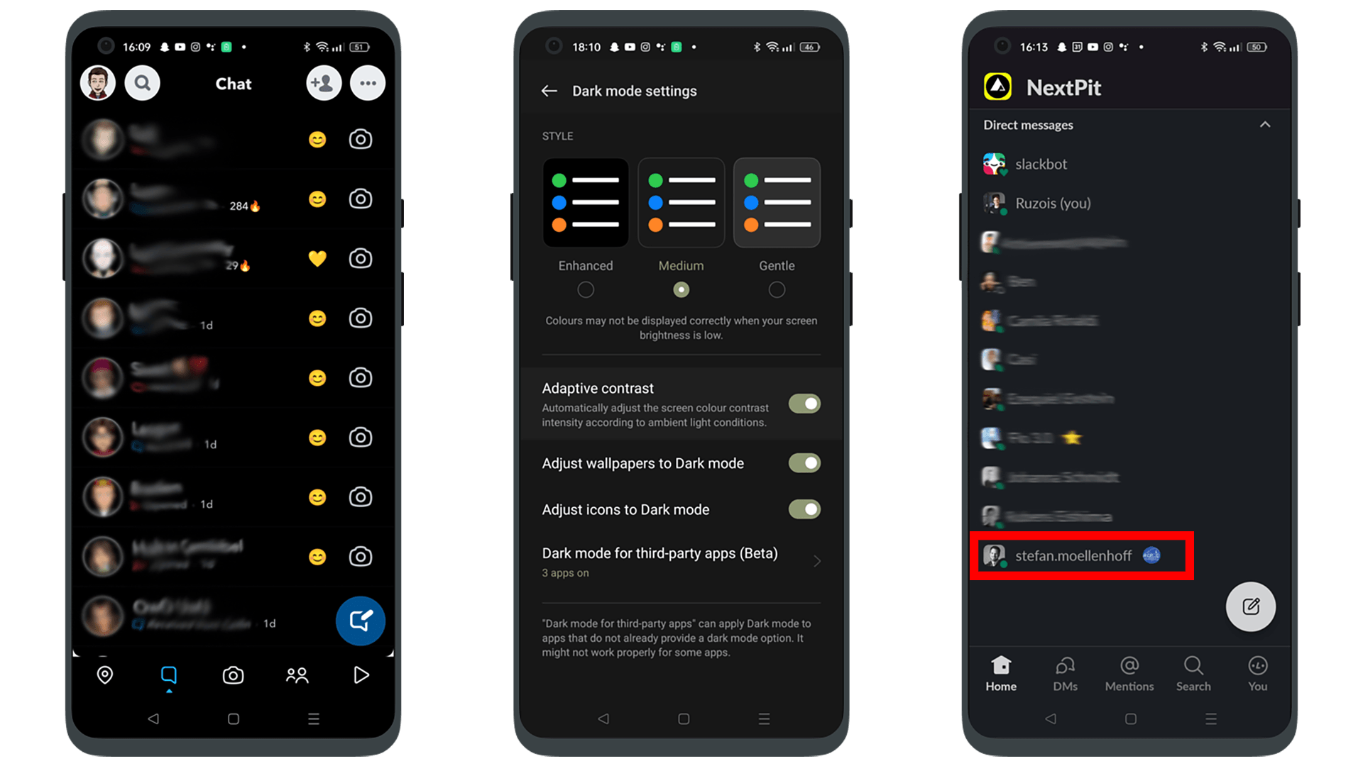 NextPit oppo color os xiaomi fix darkmode