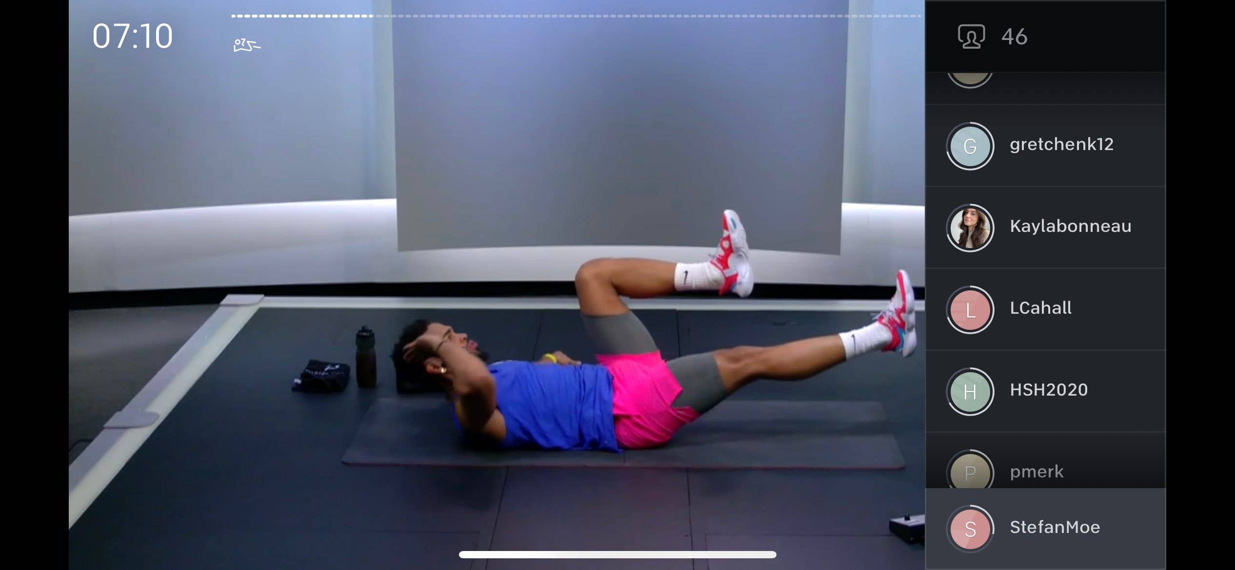 Peloton Bike+ Screenshot