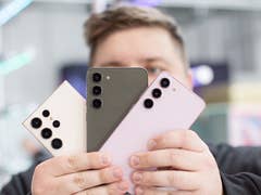 Samsung Galaxy S23 lineup with Antoine