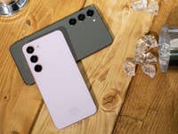 Samsung Galaxy S23 Pink and S23 Plus Green