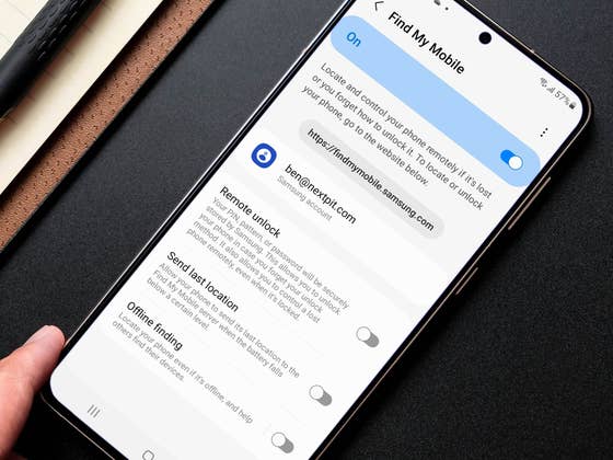 Tip for Samsung Galaxy users: This setting can keep your data safe