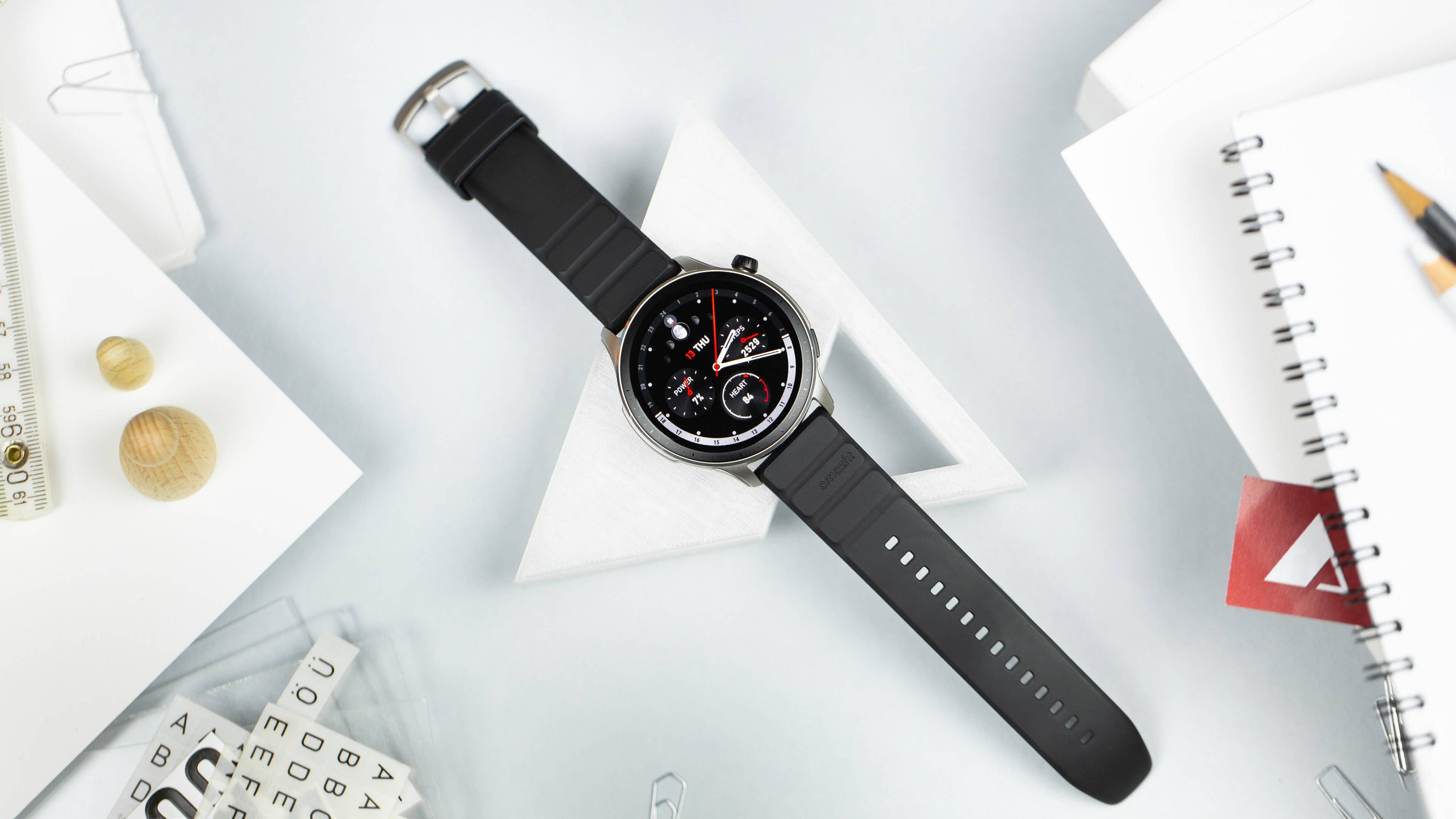 The Amazfit GTR 4 offers excellent battery life. Amazfit GTR 4 Front
