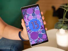 Android 13 screen on the Pixel 6 Pro