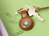 Apple AirTag tracker as a keychain
