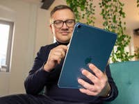 Apple's iPad Air 5th Gen in Blue