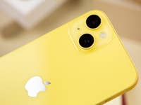 Apple iPhone 14 in yellow