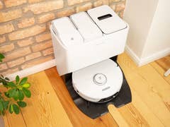 Everything is neatly separated with the Roborock S8 Pro Ultra, featuring different tanks for clean and dirty water.