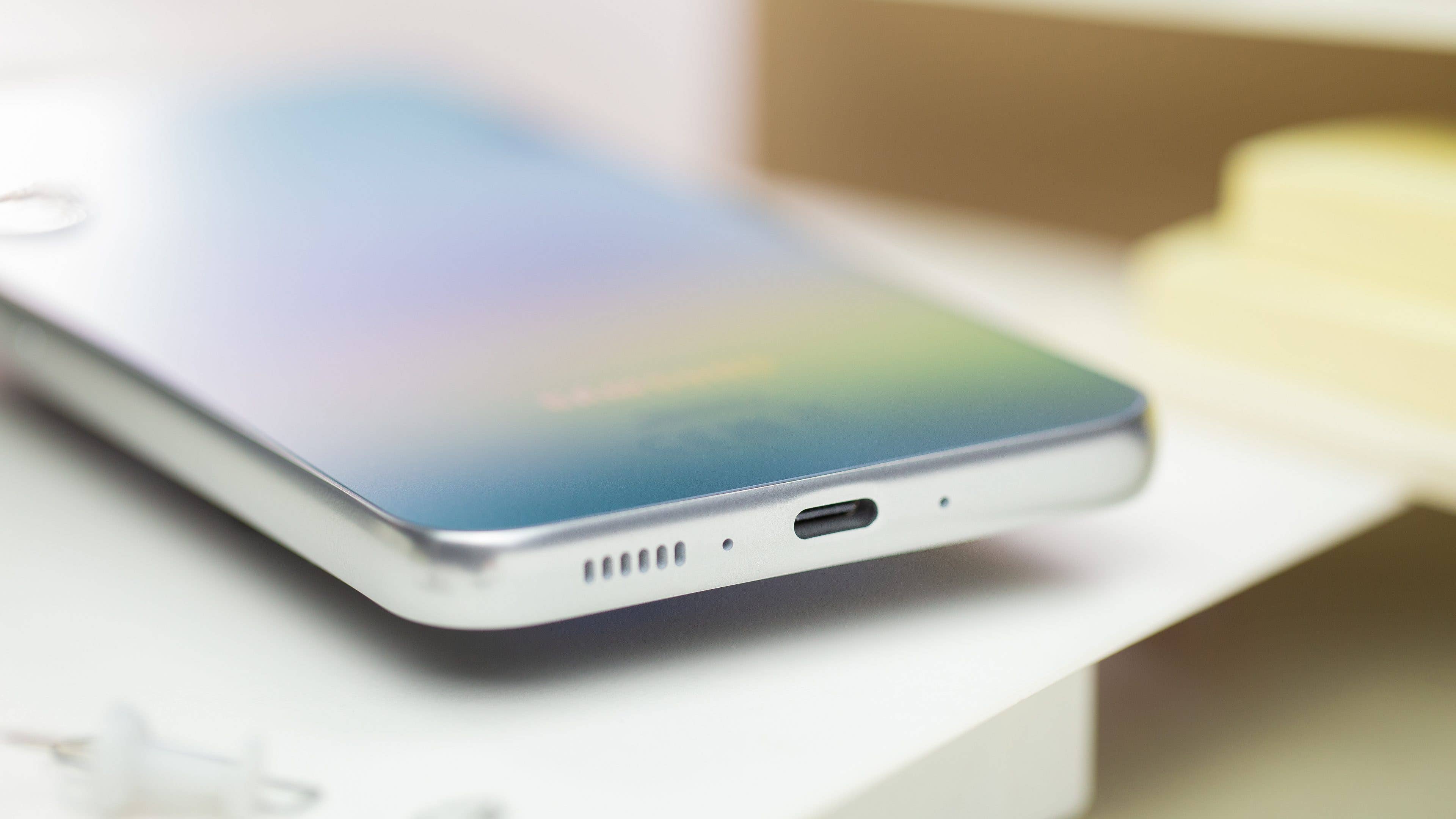 Galaxy A34 bottom view