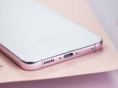 Samsung Galaxy S23 Plus USB-C port and speaker holes