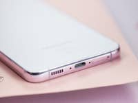 Samsung Galaxy S23 Plus USB-C port and speaker holes