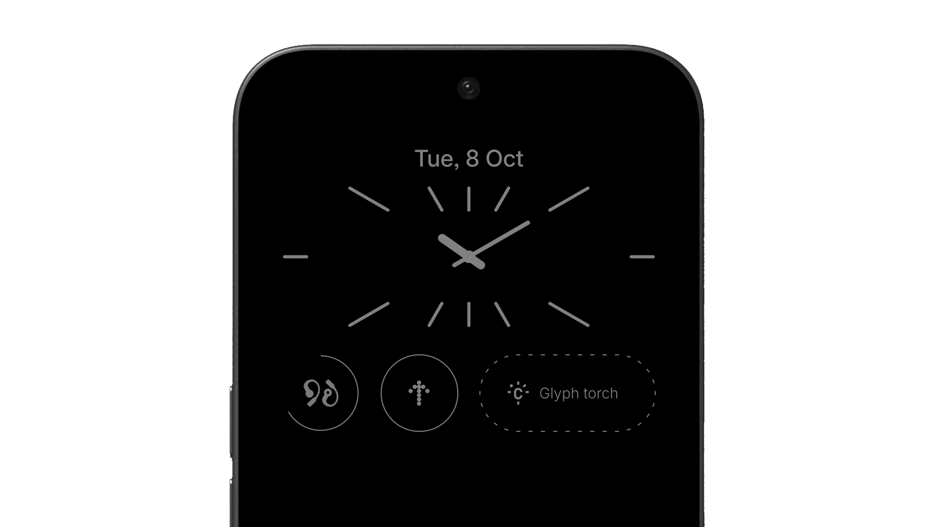 Nothing OS 3.0 based on Android 15 lock sceen