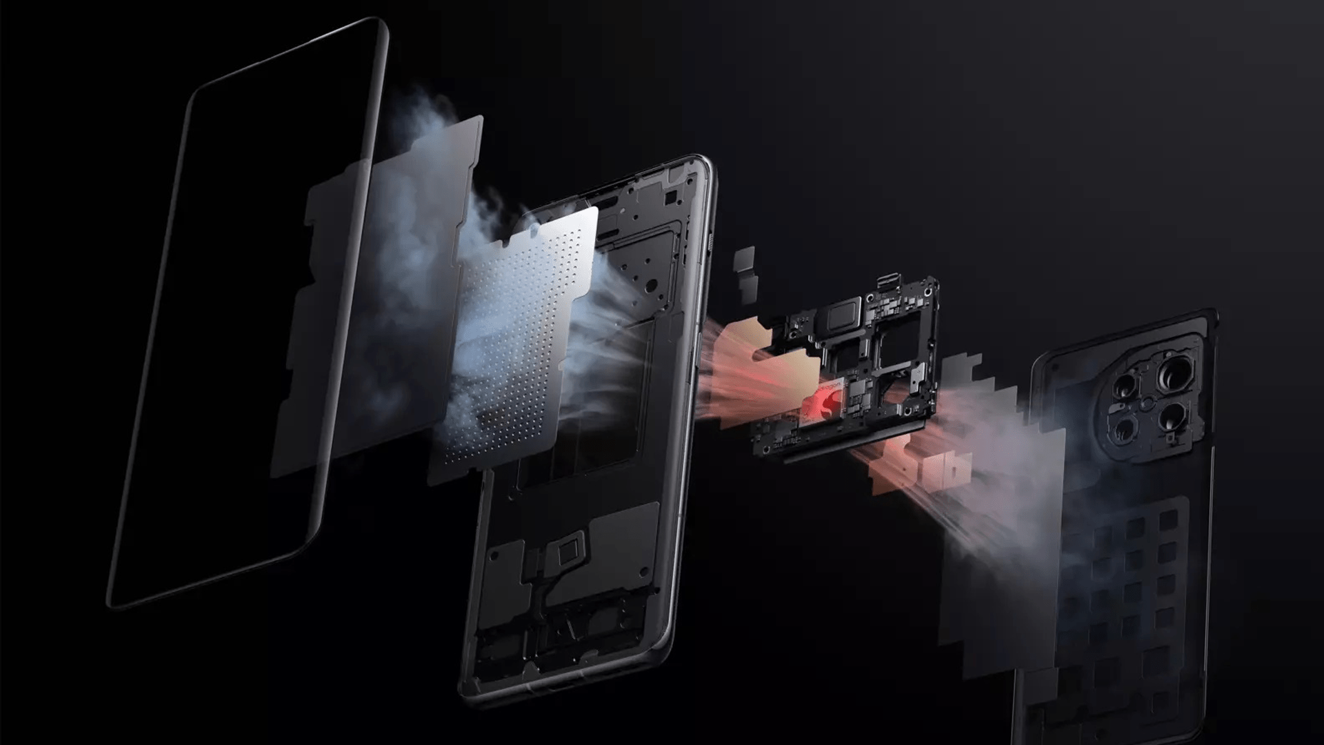 OnePlus 11 vapor chamber area and internal