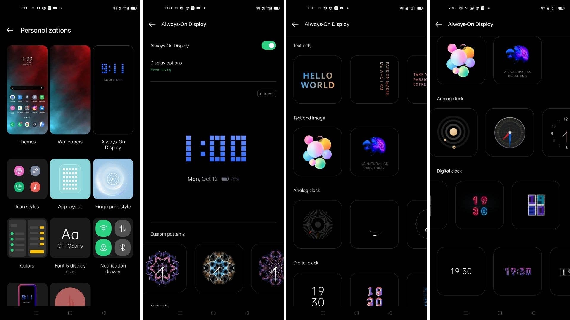 Personalization and AOD