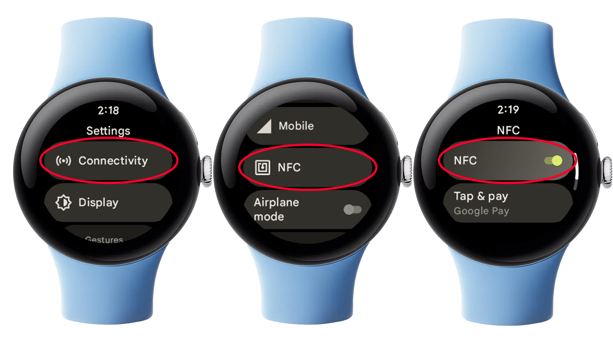 Google Pixel Watch and Watch 2 battery tips