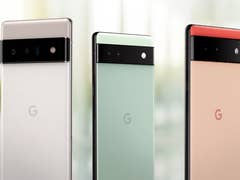 Google Pixel 6a, Google Pixel 6, Google Pixel 6 Pro side by side