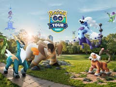 A screenshot of Pokémon Go.