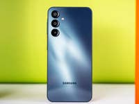 Samsung Galaxy A16 5G in Blue Black colorway