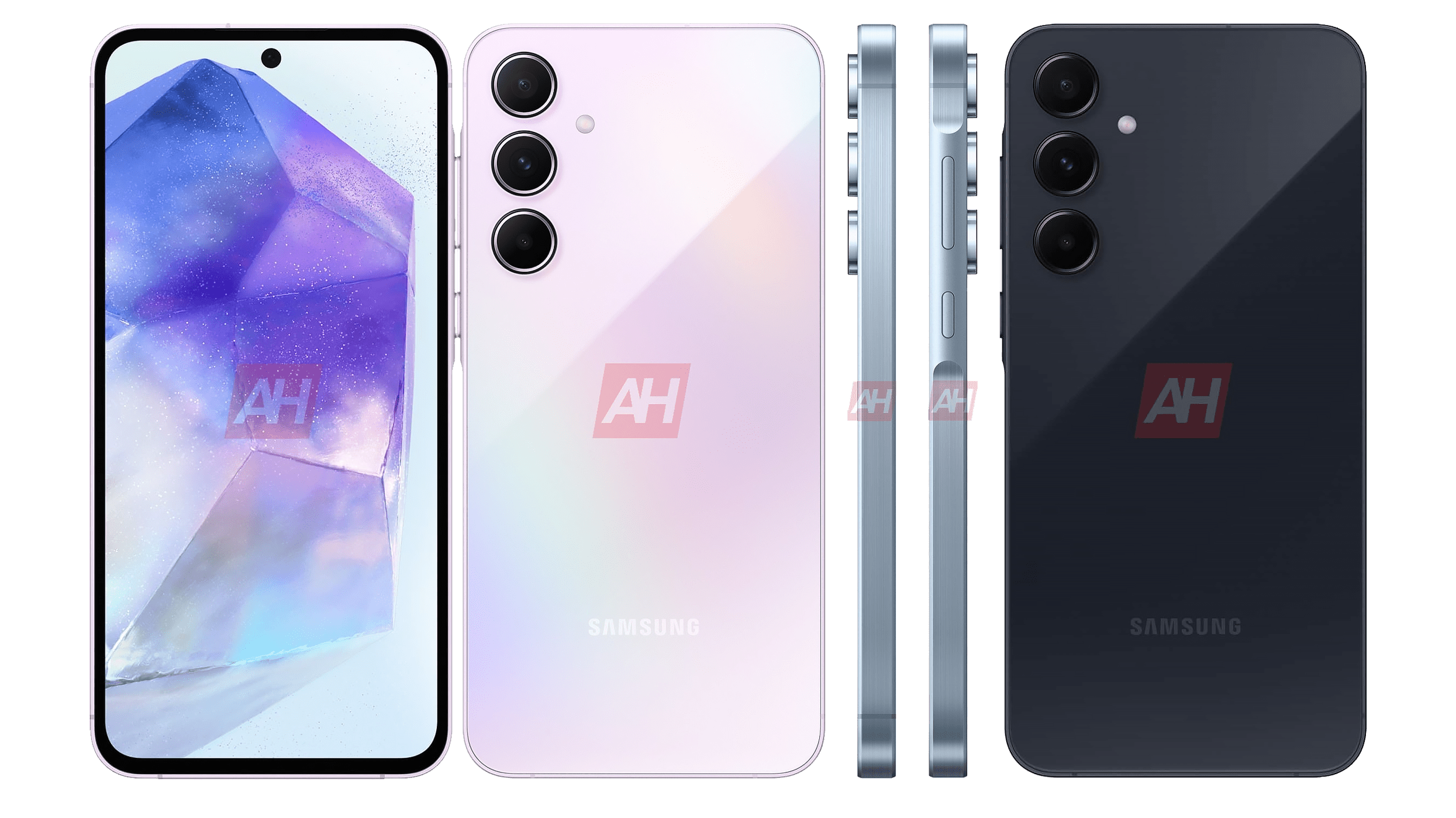Samsung Galaxy A55 official looking images and colors Samsung Galaxy A55 official looking images and colors