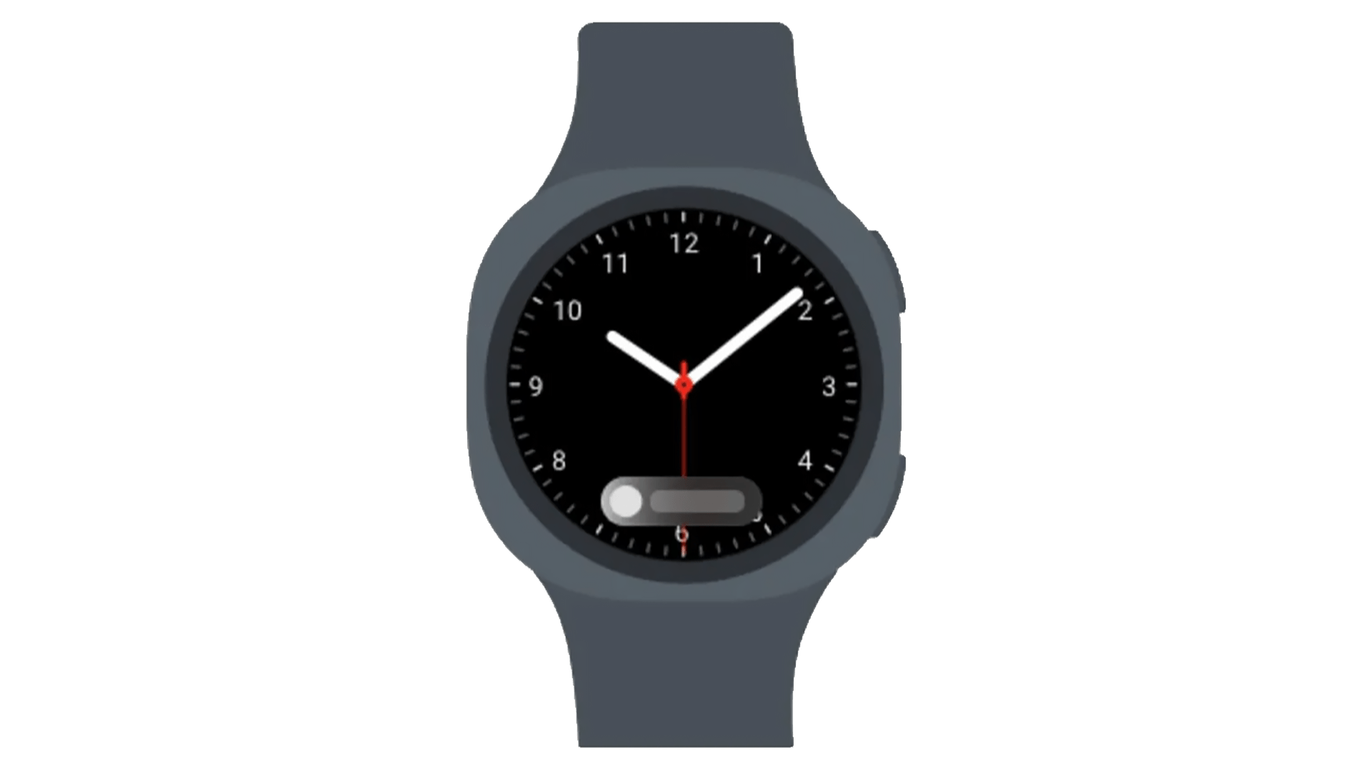 The Now Bar widget or complication feature shown on a Galaxy Watch.