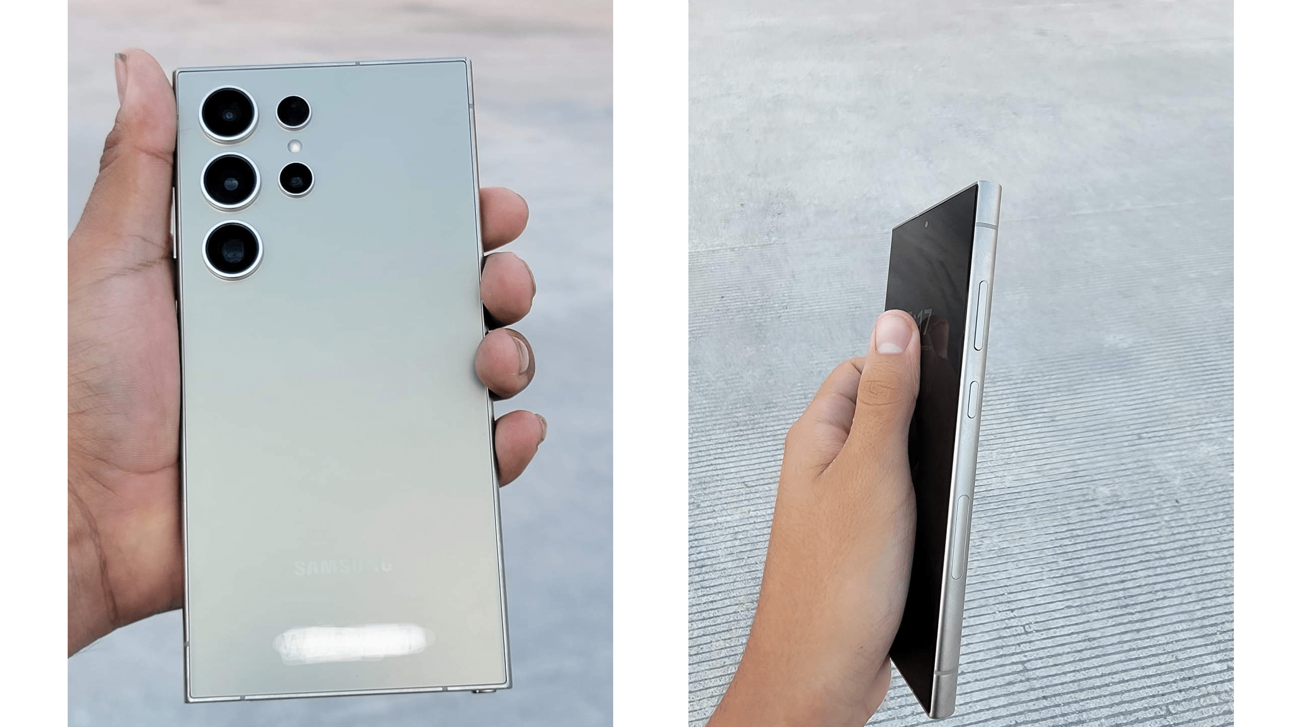 Samsung Galaxy S24 Ultra prototype