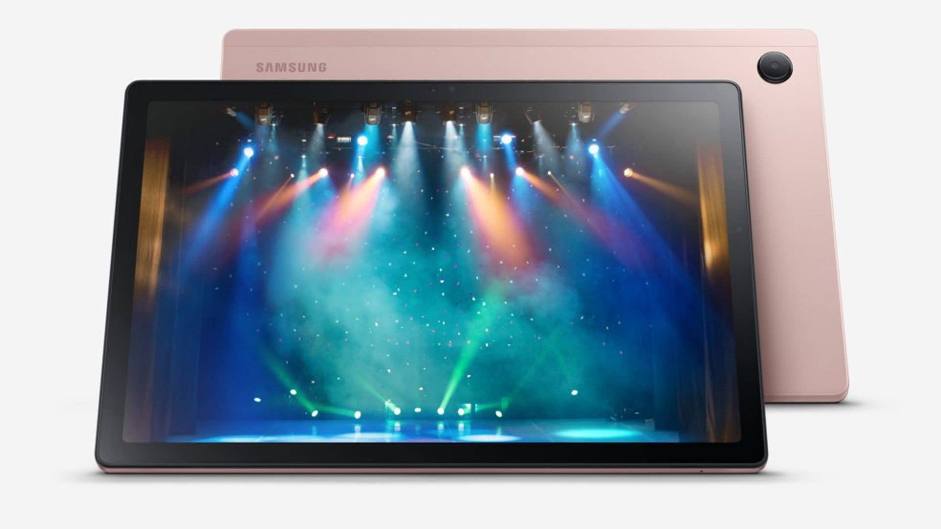 Samsung Galaxy Tab A8 in pink colorway Samsung Galaxy Tab A8 (2022)