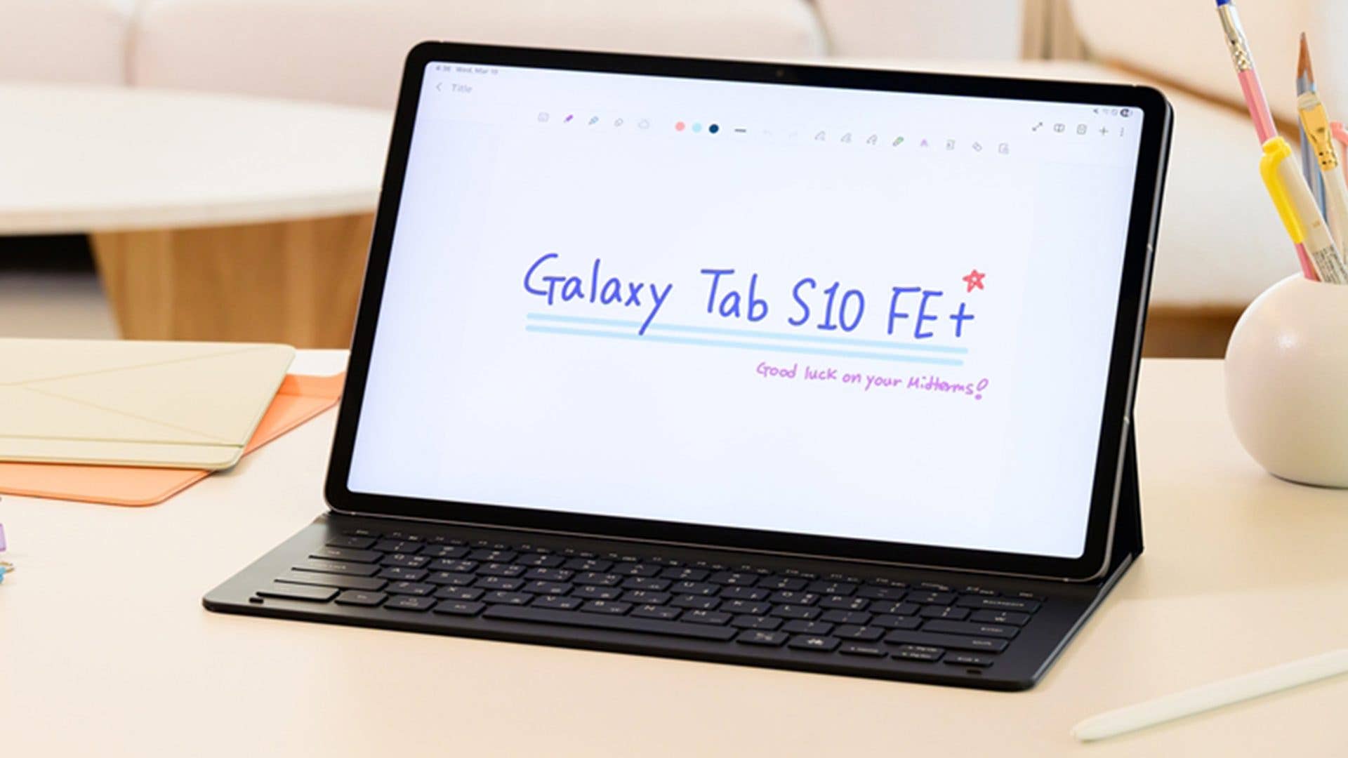 Samsung Galaxy Tab S10 FE+ with S Pen