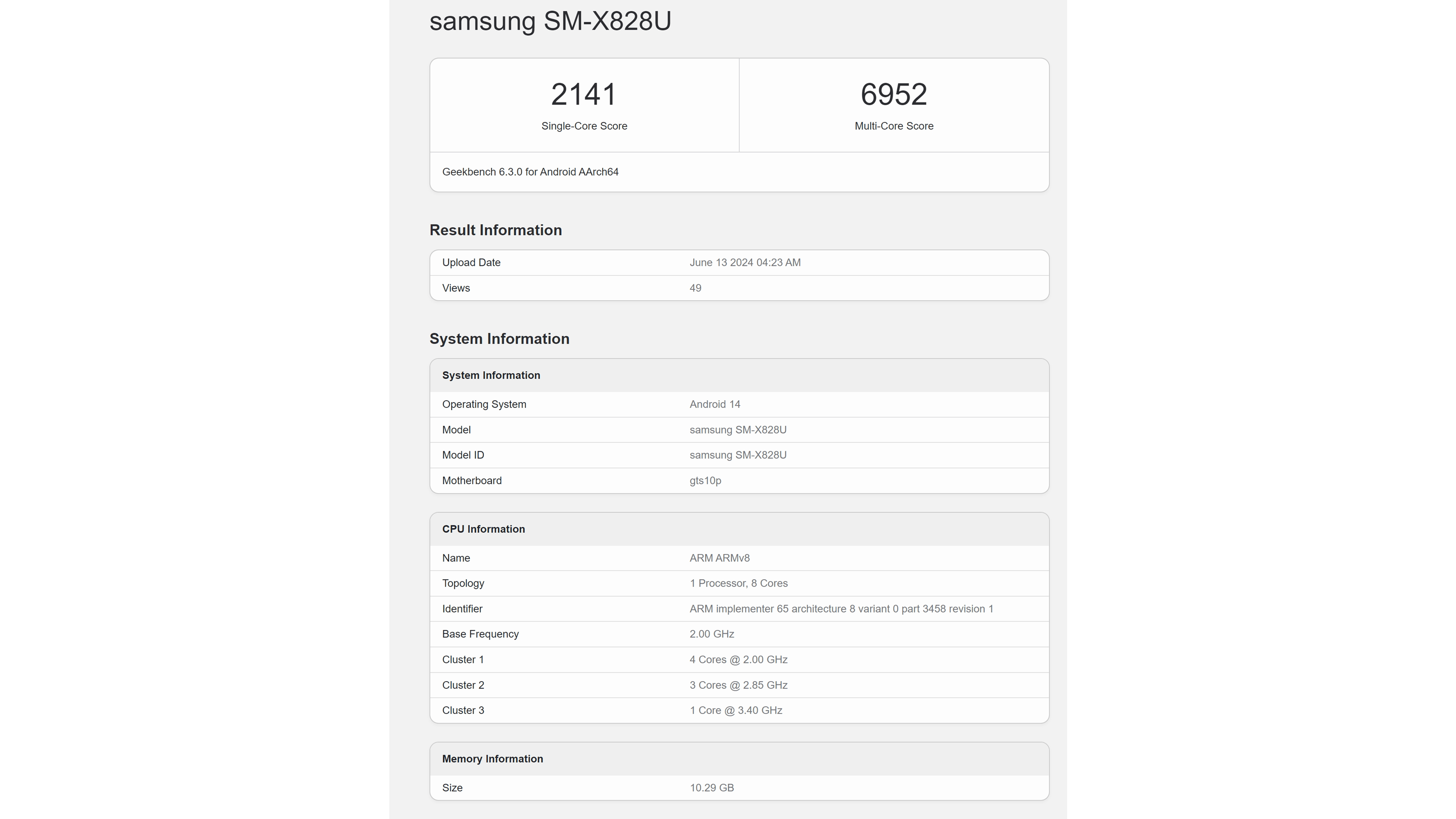 Samsung Galaxy Tab S10 Plus
