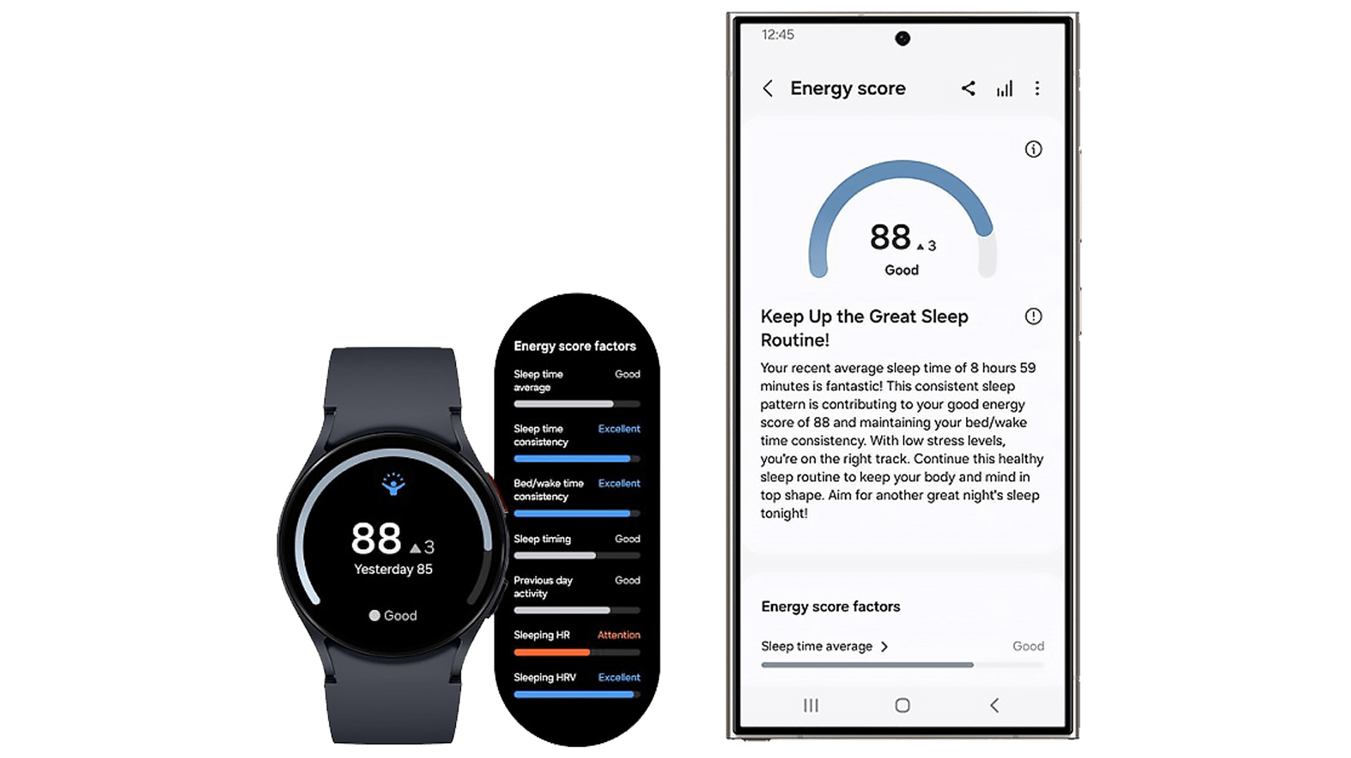 Samsung One UI 6 Watch update adds new Energy Score Samsung One UI 6 Watch update adds new Energy Score
