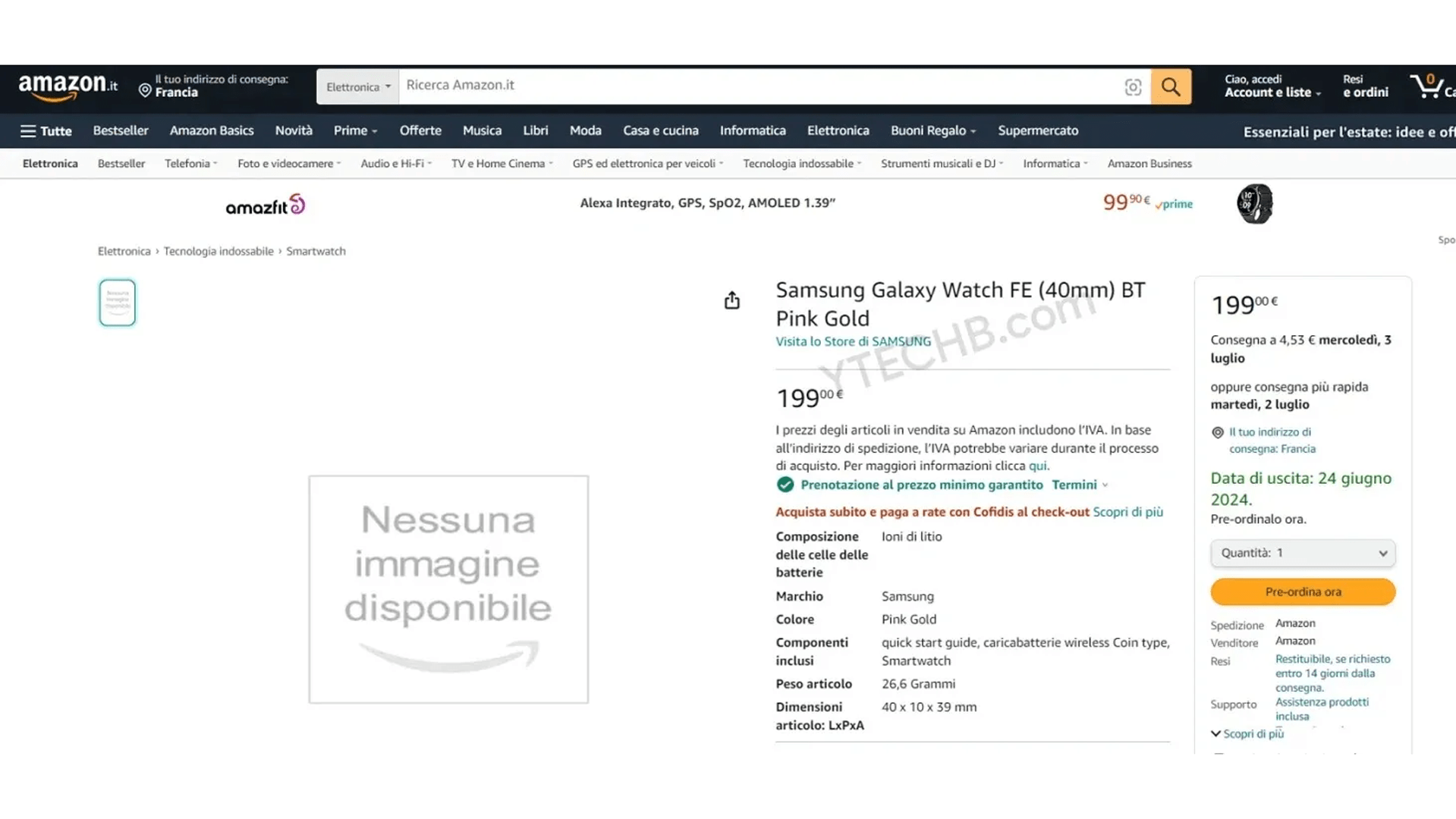 Samsung Galaxy Watch FE alleged price and launch Samsung Galaxy Watch FE alleged price and launch