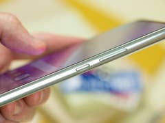 Samsung Galaxy A53 side view