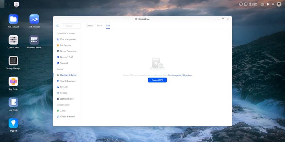 UGOS Pro Control Panel