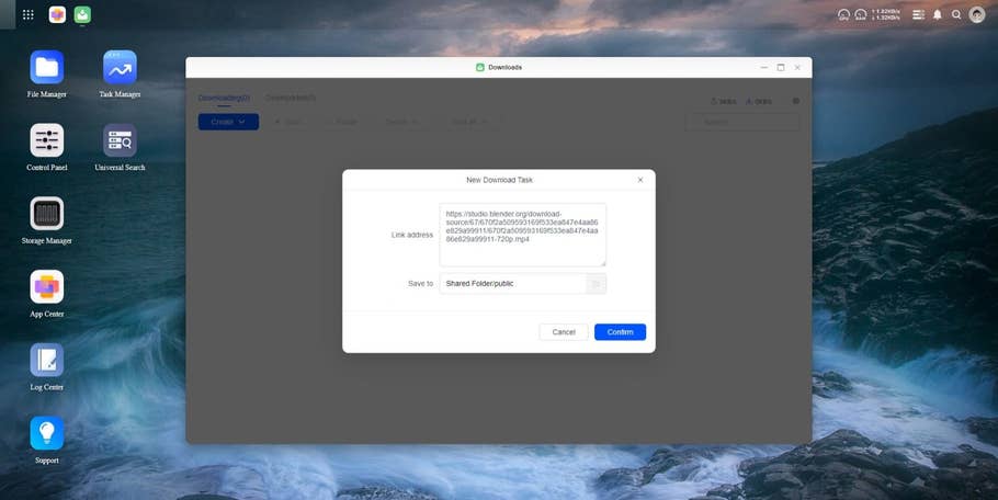 UGOS Pro Download Manager